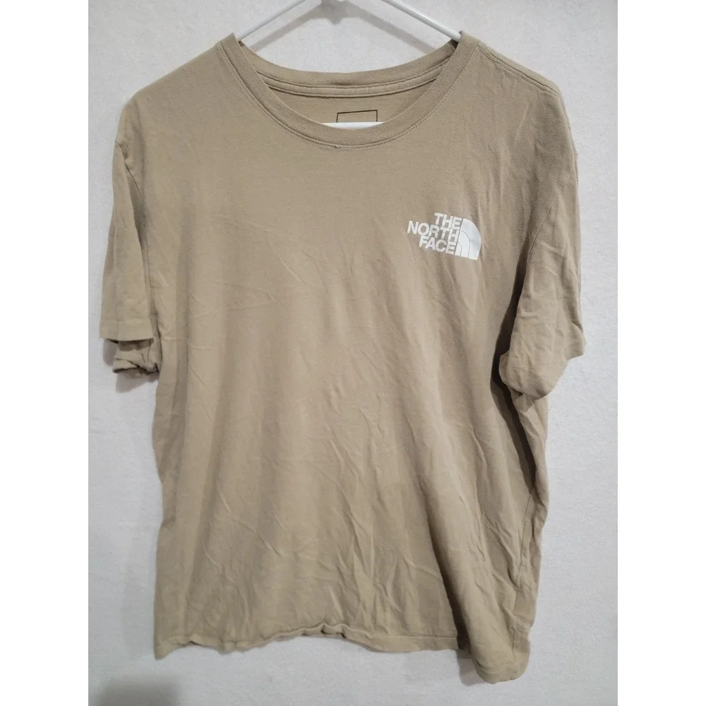 The North Face Box Logo Camo‎ Graphic Tee Black Men's Large Never Stop Exploring